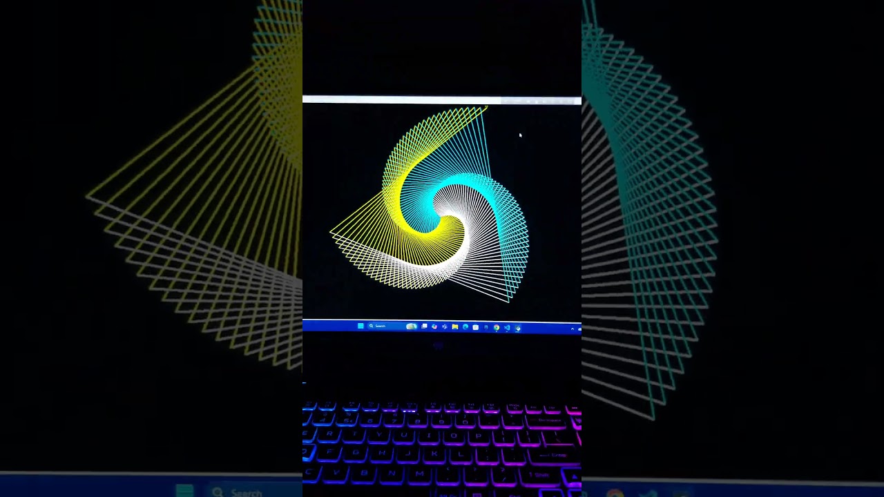 Trying out Amazing Fun Codes with Python Turtle ! 2025 VS Code