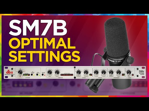 DBX 286s + Shure SM7B: Optimal settings