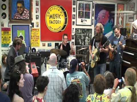 Anders Osborne with Stanton Moore Trio @ Louisiana Music Factory JazzFest 2010 Revisited