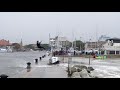 Man Kite Surfs During Storm In Northern Italy
