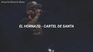 Cartel de santa El hornazo letra