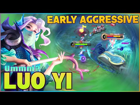 Luo Yi Early Aggressive Gameplay by Luo Yi Ummm? ~ Mobile Legends