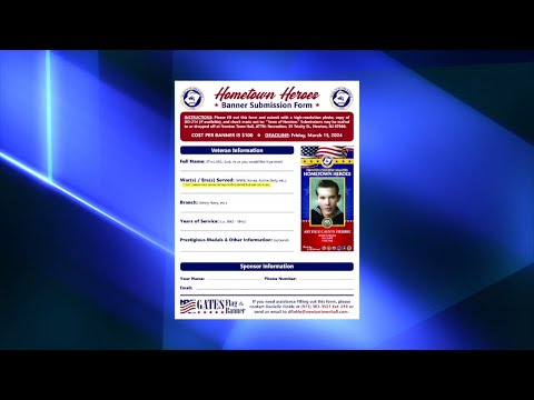 NJ Newton Township’s Hometown Heroes Banner Program