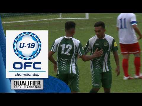 2018 OFC U-19 Championship Qualifier | Cook Islands vs American Samoa Highlights