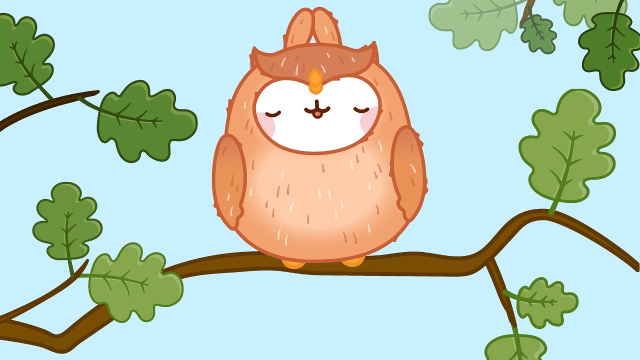 Molang Turns into the CUTEST Owl 🦉🧡