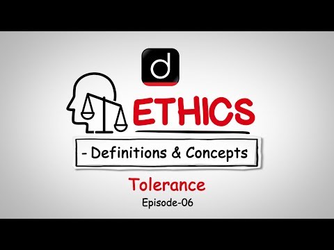 Ethics: Definition and Concepts (Tolerance) Video