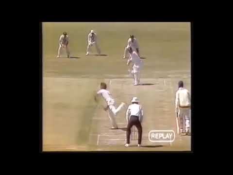 SIR IAN Botham Caught Peter Toohey Bowled Jeff Thomson  1st Test PERTH 1979 /80