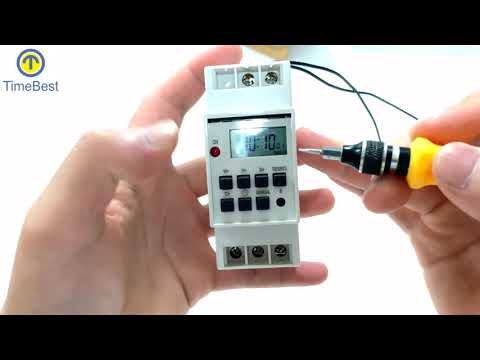 How to use Microcomputer Time Control Switch GT-09 220VProgrammable Automatic Digital Timer
