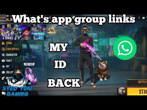  free fire whatsapp account sales group link