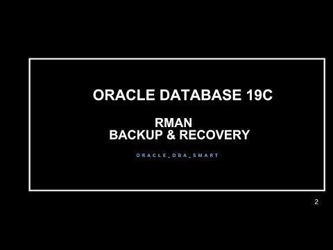 Oracle Database Backup and Recovery Tutorial | RMAN & Manual Methods Explained