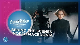 Behind The Scenes with Tamara Todevska at her music video recording of &#39;Proud&#39; - North Macedonia 🇲🇰