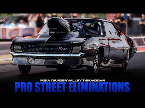 PDRA Thunder Valley Throwdown - Pro Street Eliminations!