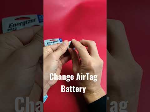 Apple AirTag: How to Change Battery