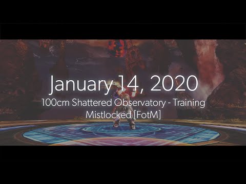 GW2 - 100CM Training Session (Full VOD) CLEARED! - Mistlocked [FotM]