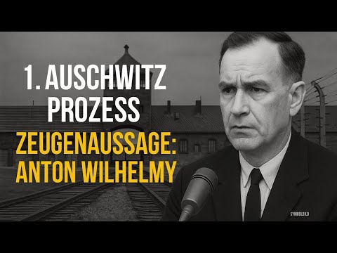 Frankfurter Auschwitz-Prozess: Anton Wilhelmy als Zeuge (Abt. Standortarzt)