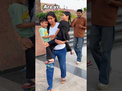 Carry both your kids and win 3k #shorts #shortsfeed #challenge