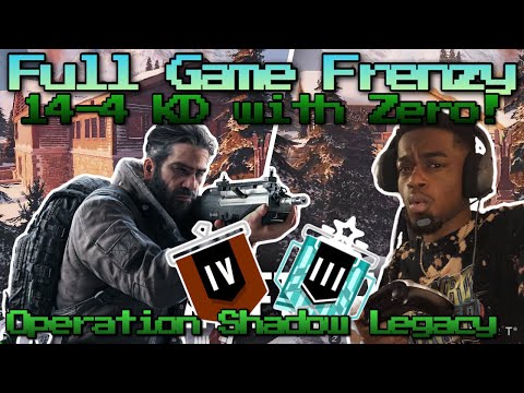 14-4 KD WITH NEW ZERO OP! New Chalet Rework | Full Game Frenzy Roamrs Twitch Stream