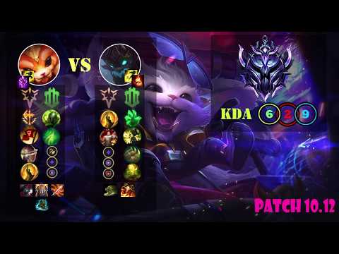 GNAR vs MAOKAI TOP LANE : PATCH 10.12