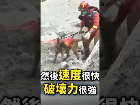 中尼洪災已近6000人死亡或失聯！ 堰塞湖「不斷生成」恐引發泥流骨牌式天災！  @ebcCTime  #shorts