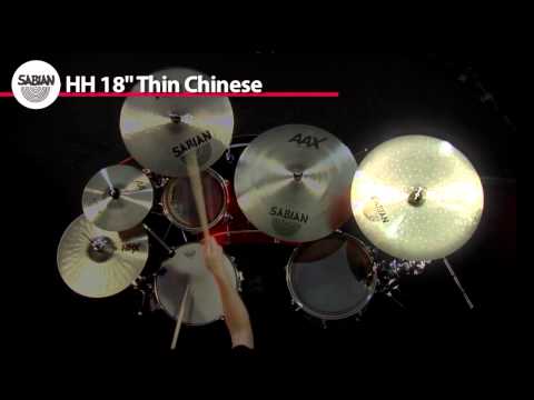 SABIAN 18" HH Thin Chinese Product Demo