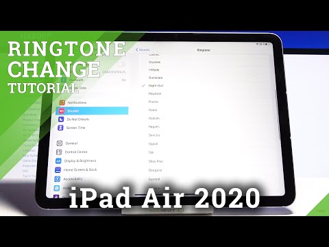 iPad Air 2020 Ringtone List