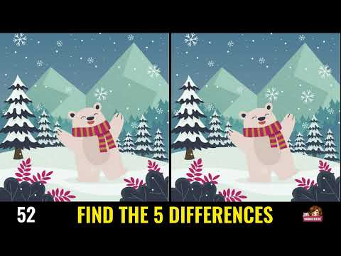 Challenge! Spot the difference game! Only 1% of people can find all the differences!（NO.14）