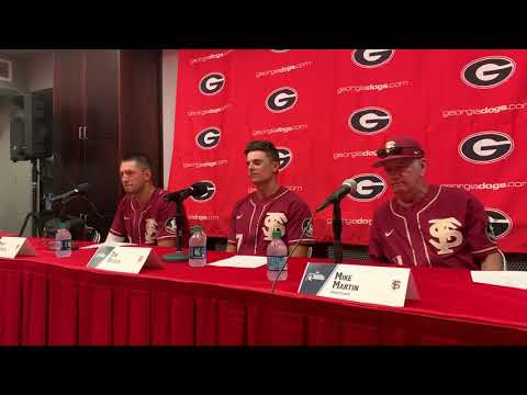 FSU’s Martin, Mendoza and Becker discuss Game 1 win Video