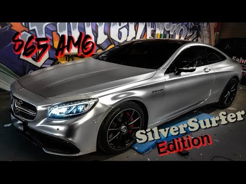 S65 AMG Coupe V12 - Silver Surfer Edition PLATIN !!!