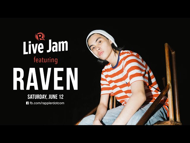 [WATCH] Rappler Live Jam: Raven