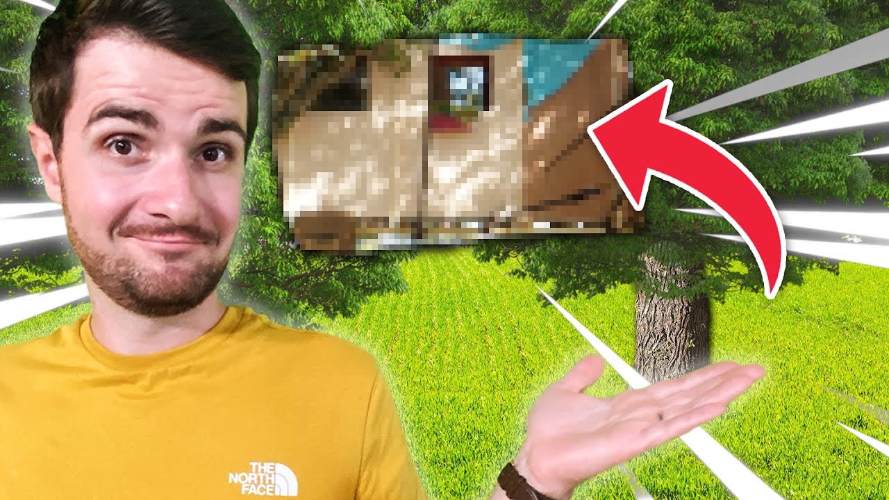 ON A CONSTRUIT UNE CABANE DANS UN ARBRE (elle est ÉNORME)