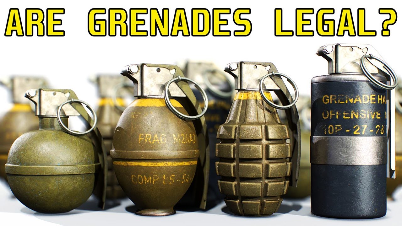 Are grenades illegal in Texas? More REF