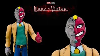 VISION (WandaVision) - Handmade Art Toy in Polymer Clay