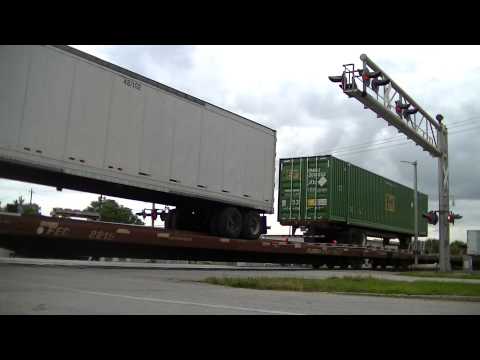 FEC Freight Train 1185
