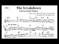 (Bb)Hank Mobley Solo Transcription "The Breakdown"