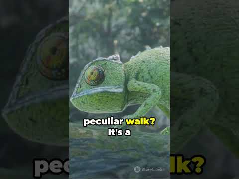 Chameleon Chronicles: 6 Incredible Facts Revealed! 🦎 #naturediscoveries #wildlifeadventures #shorts