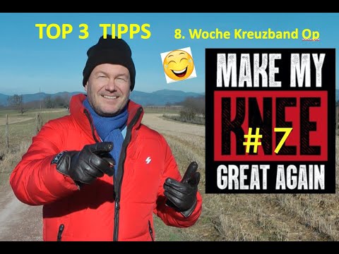 3 Dinge die vor Knie Op wichtig sind | 8. Woche Op | Kreuzbandriss Ben (#7)