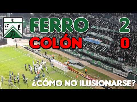 Ferro Carril Oeste 2 - Colón 0 | Otro triunfo en Caballito clave para seguir arriba | Balcón Verde