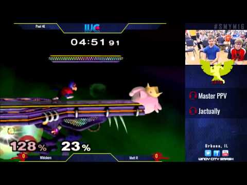 SMYM 16 Pools - MattR (Fox/Falco) vs Whiskers (Puff)