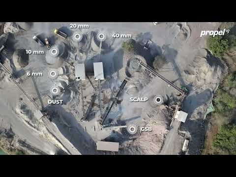 Propel in #Gujarat 🚩Propel 350 TPH 3-Stage Crushing & Screening Plant