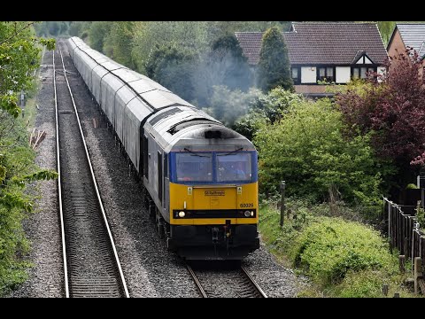 GBRf Class 60 No. 60026 on 6E10 Liverpool Biomass Terminal - Drax Aes on 30.04.22 - HD
