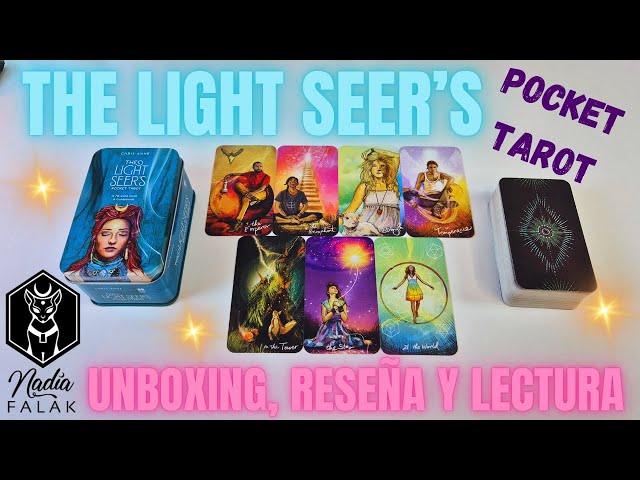 Vídeo relacionado con 78 Cartas de Tarot de Light Seer, Juegos de Mesa, Cartas Creativas, inglés Completo, adivinación, para Fiestas Familiares, Naipes