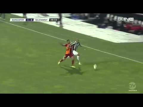 Bursaspor 1-0 Galatasaray Bursa'nın İlk Golü 16 Nisan 2014