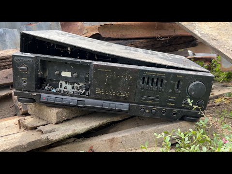 OLD POLYTRON Cassette Deck Restoration