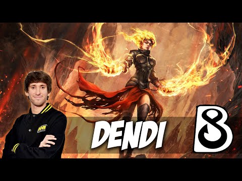 B8.DENDI LINA SLAYER - Dota 2 Pro Gameplay [Watch & Learn]