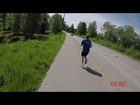 Lindesjönloppet 2022 - 9 km (Löparperspektiv)