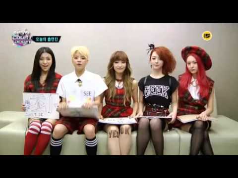 130725 Infinite Ailee Koyote F(x) Beast Opening Clip