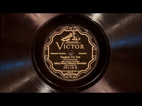 Tenderly • Johnny Hamp's Kentucky Serenaders (Victrola Credenza)
