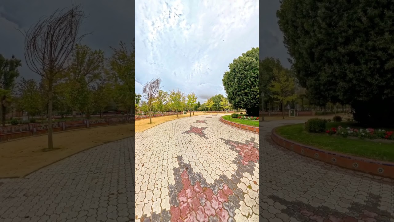 HDRI 023 경관 공원 산책로 CG 텍스쳐