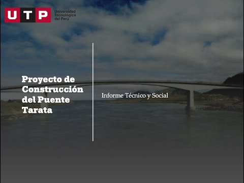 G6 Puente Tarata | Avance de proyecto final 1 | Construcciones Especiales