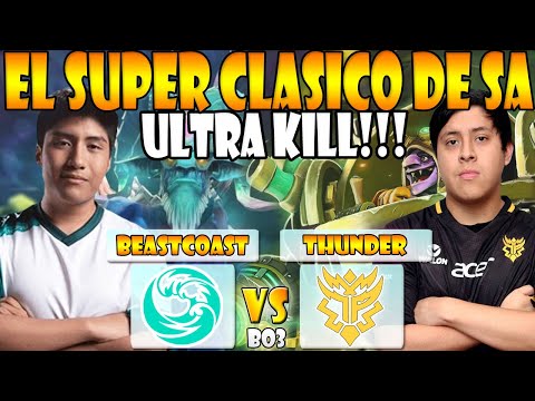 BEASTCOAST VS THUNDER PREDATOR BO3[GAME 2] UPPER DIVISION : OGA DPC SOUTH AMERICA REGIONAL - DOTA 2